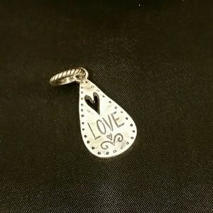 Brighton ABC Notes "love" Charm